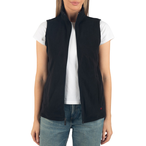 Alpine Swiss Cindy Womens Polar Fleece Vest Zip Up Lightweight